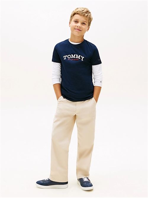 monogram graphic t-shirt TOMMY HILFIGER | KB0KB10263TC1G